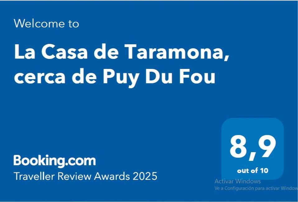La Casa De Taramona, Cerca De Puy Du Fou Villa Barcience Exteriör bild